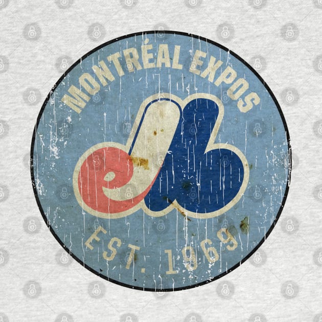 MONTREAL EXPOS EST 1969 - VINTAGE by The Fan-Tastic Podcast